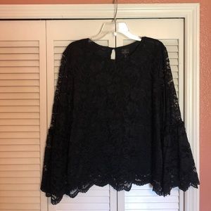 Worthington Bell Sleeve Blouse